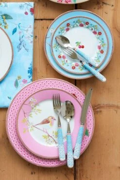 Floral Breakfast Plate Early Bird Pink 21 Cm -Chic Nest Deals Store 0018494 floral breakfast plate early bird 21 cm pink 800