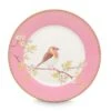 Floral Breakfast Plate Early Bird Pink 21 Cm