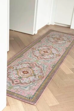 Carpet Runner Majorelle By Pip Pastel Pink 12 Carpet Runner Majorelle By Pip Pastel Pink -Chic Nest Deals Store 02 lr