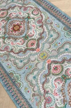 Carpet Runner Majorelle By Pip Pastel Blue 17 Carpet Runner Majorelle By Pip Pastel Blue -Chic Nest Deals Store 04 lr 2