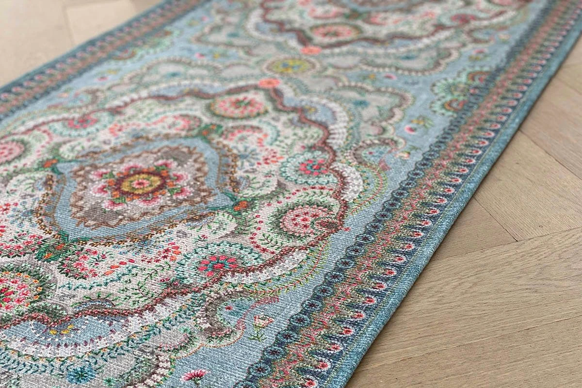 Carpet Runner Majorelle By Pip Pastel Blue 10 Carpet Runner Majorelle By Pip Pastel Blue - Image 10