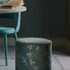 Stool High Kawai Flower Green
