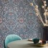 Pip Studio Saluti Vinyl Wallpaper Denim Blue