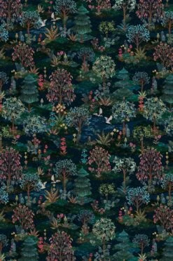 Pip Studio Pip Garden Infinito Wallpower Dark Blue -Chic Nest Deals Store 333161 pip garden lr