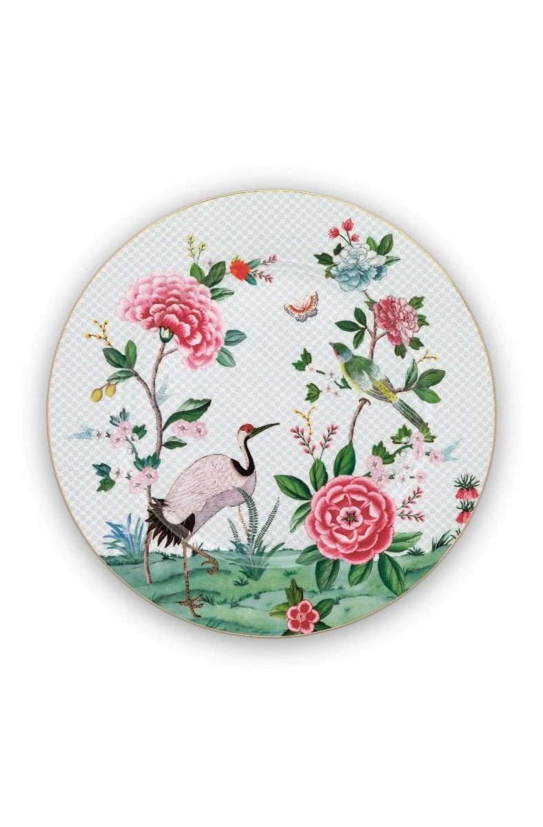 Blushing Birds Underplate White 32 Cm 1 Blushing Birds Underplate White 32 Cm