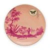 Heritage Pastry Plate Painted Pink 18 Cm
