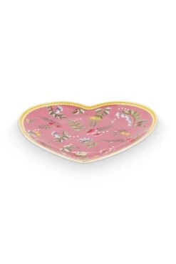 La Majorelle Set/2 Heart Shape Plates Pink 16 La Majorelle Set/2 Heart Shape Plates Pink -Chic Nest Deals Store 51.001.282a