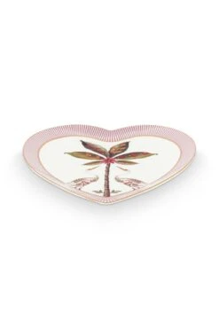 La Majorelle Set/2 Heart Shape Plates Pink 18 La Majorelle Set/2 Heart Shape Plates Pink -Chic Nest Deals Store 51.001.282b