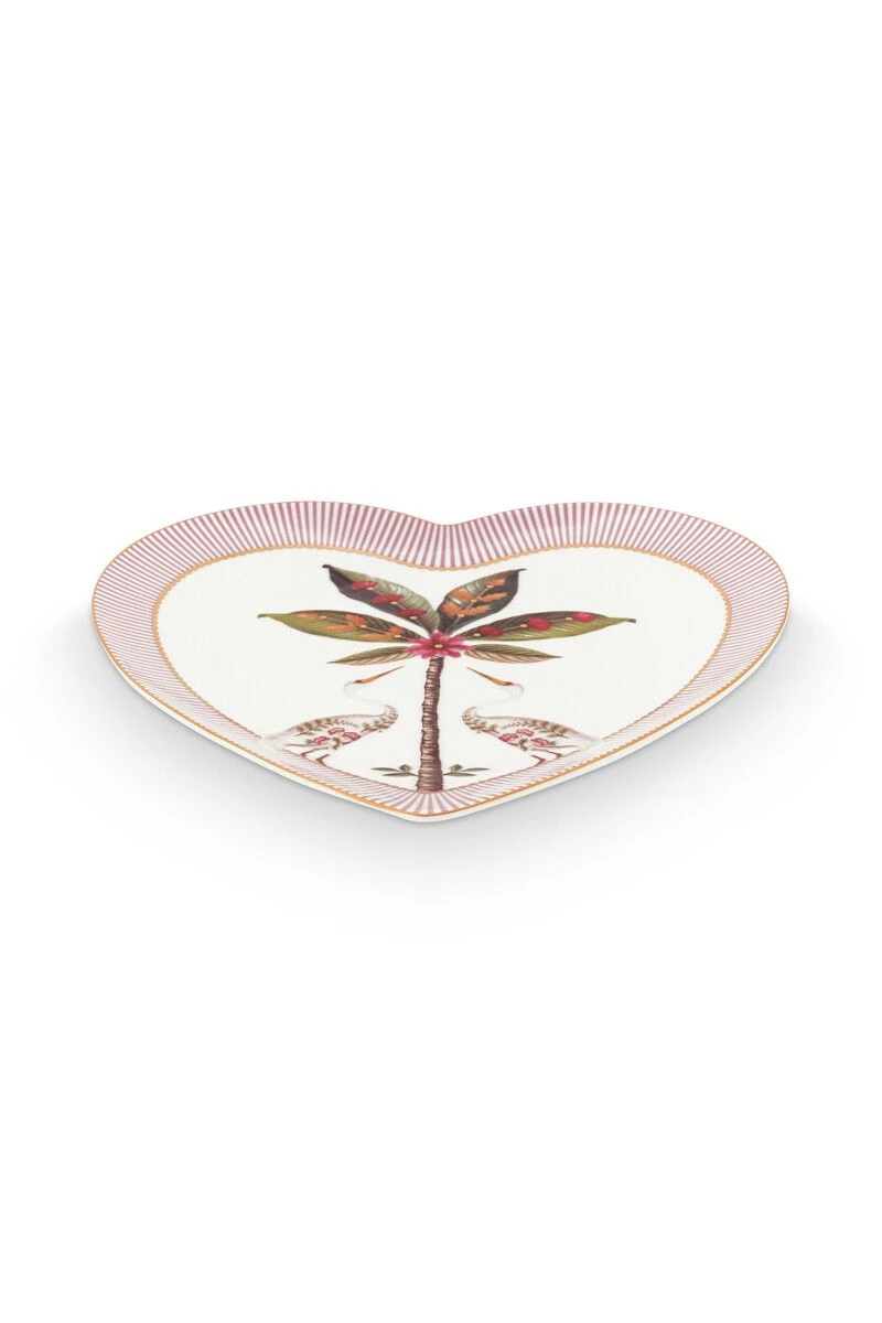 La Majorelle Set/2 Heart Shape Plates Pink 9 La Majorelle Set/2 Heart Shape Plates Pink - Image 9