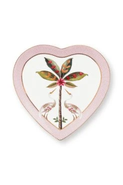 La Majorelle Set/2 Heart Shape Plates Pink 14 La Majorelle Set/2 Heart Shape Plates Pink -Chic Nest Deals Store 51.001.282tsb