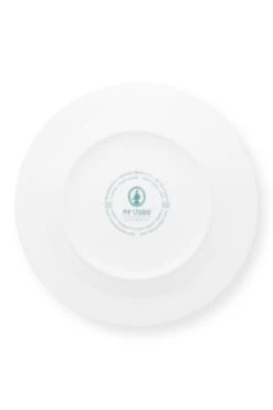 Flower Festival Dinner Plate Red/Light Blue 26.5 Cm -Chic Nest Deals Store 51.001.286bs