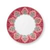 Flower Festival Breakfast Plate Dark Pink 21cm