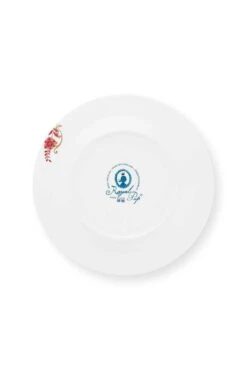 Royal Stripes Dinner Plate Dark Pink 26.5cm 20 Royal Stripes Dinner Plate Dark Pink 26.5cm -Chic Nest Deals Store 51.001.347 03