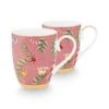La Majorelle Set/2 Mugs Large Pink