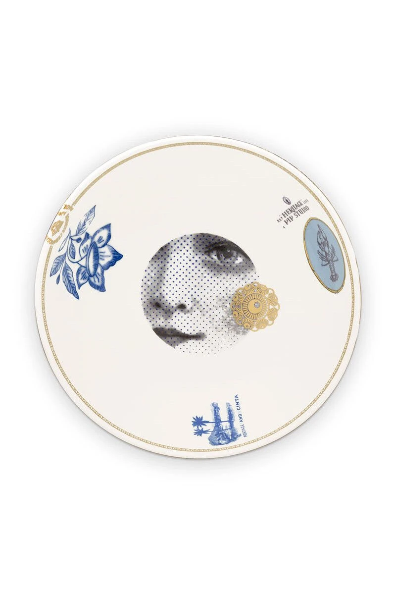 Heritage Bowl Border Blue 20 Cm 5 Heritage Bowl Border Blue 20 Cm - Image 5