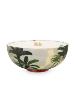 Heritage Bowl Palm Green 23 Cm 11 Heritage Bowl Palm Green 23 Cm -Chic Nest Deals Store 51.003.180bs