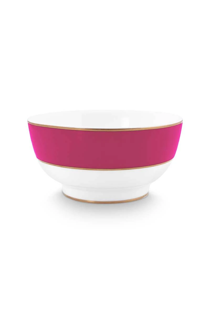 Pip Chique Bowl Pink 18cm 1 Pip Chique Bowl Pink 18cm