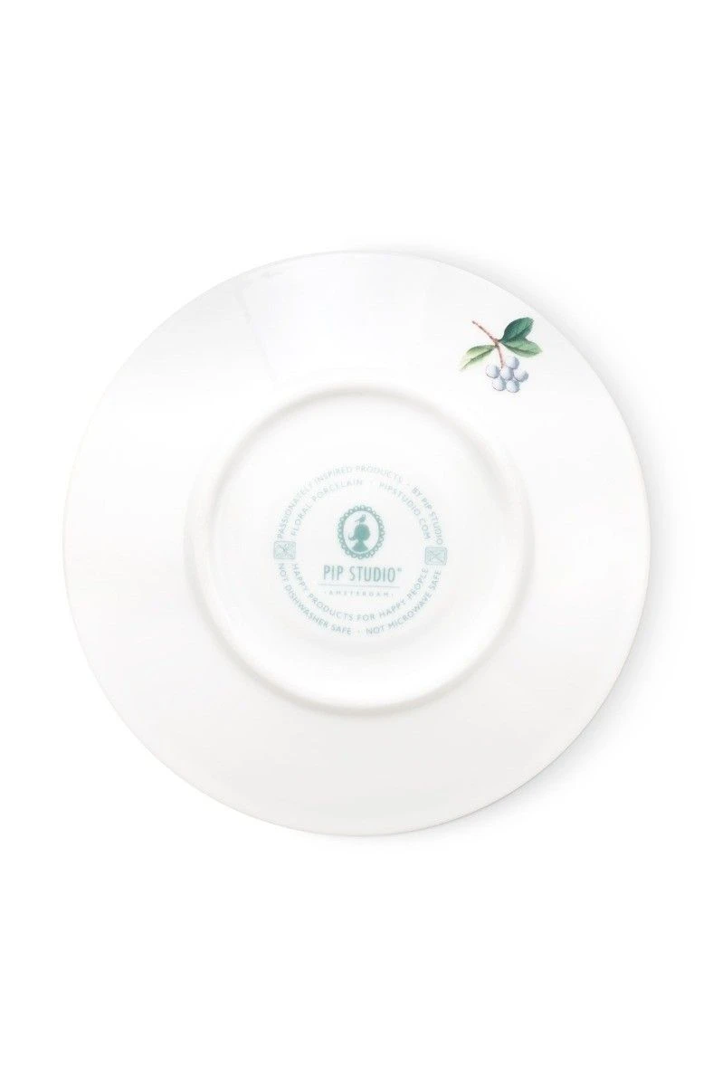 Blushing Birds Espresso Cup & Saucer White 2 Blushing Birds Espresso Cup & Saucer White - Image 2