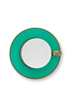 Pip Chique Espresso Cup & Saucer Green 8 Pip Chique Espresso Cup & Saucer Green -Chic Nest Deals Store 51.004.154 03