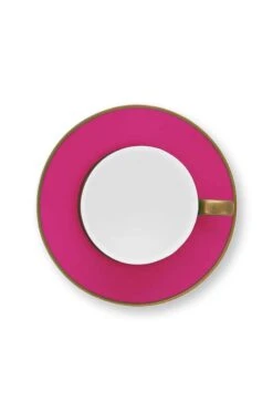 Pip Chique Cappuccino Cup & Saucer Pink 12 Pip Chique Cappuccino Cup & Saucer Pink -Chic Nest Deals Store 51.004.157 03 1