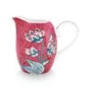 Flower Festival Jug Small Dark Pink