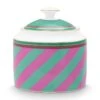 Pip Chique Stripes Sugar Bowl Pink/Green