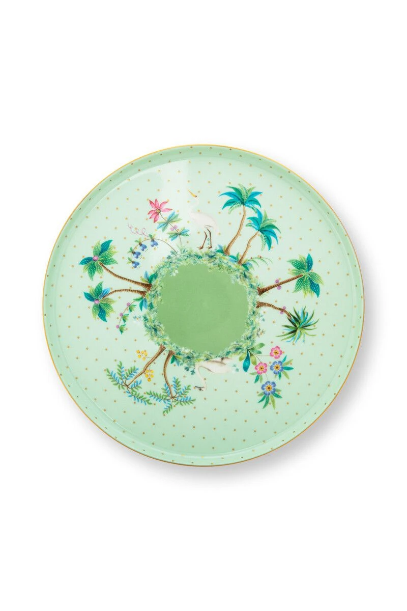 Jolie Cake Tray Small Green 3 Jolie Cake Tray Small Green - Image 3