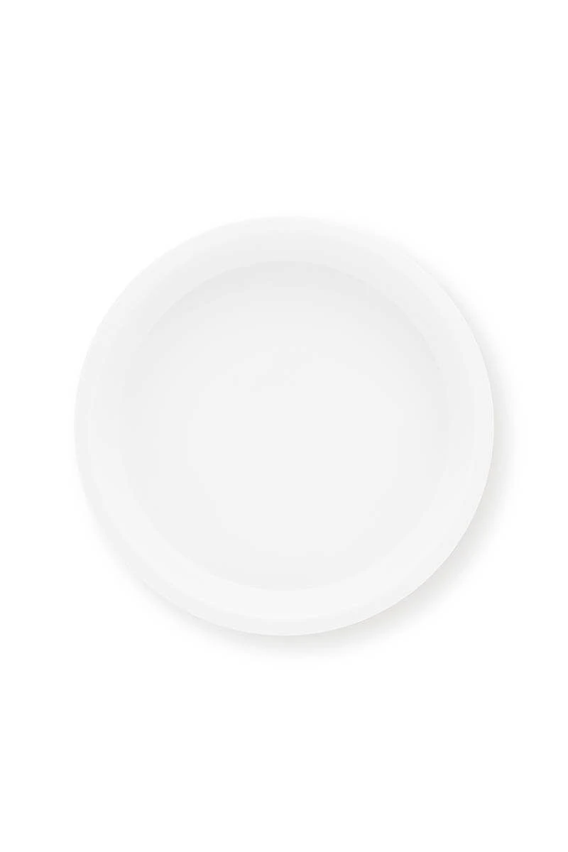 Flower Festival Serving Tray Round Dark Pink 4 Flower Festival Serving Tray Round Dark Pink - Image 4