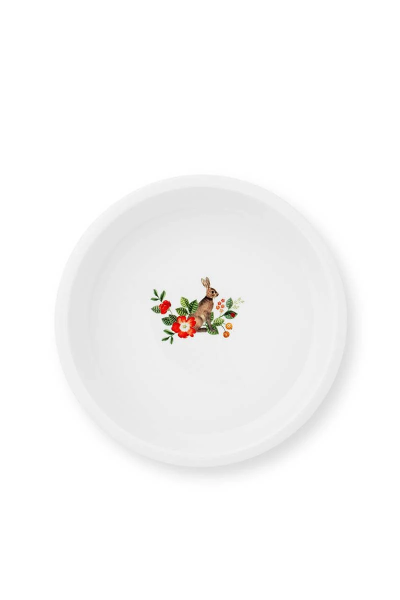 Winter Wonderland Serving Tray Round Green 3 Winter Wonderland Serving Tray Round Green - Image 3