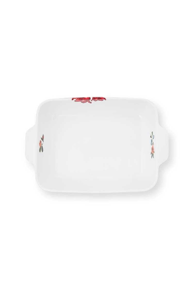 Winter Wonderland Serving Tray Rectangular Large Green 5 Winter Wonderland Serving Tray Rectangular Large Green - Image 5