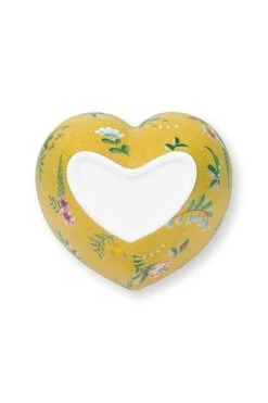 La Majorelle Small Bowl Heart Yellow -Chic Nest Deals Store 51.019.018 04
