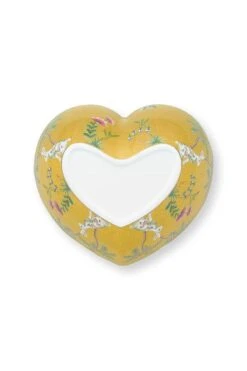 La Majorelle Large Serving Tray Heart Yellow -Chic Nest Deals Store 51.019.019 04