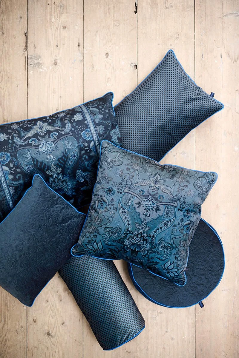 Bolster Suki Dark Blue 2 Bolster Suki Dark Blue - Image 2