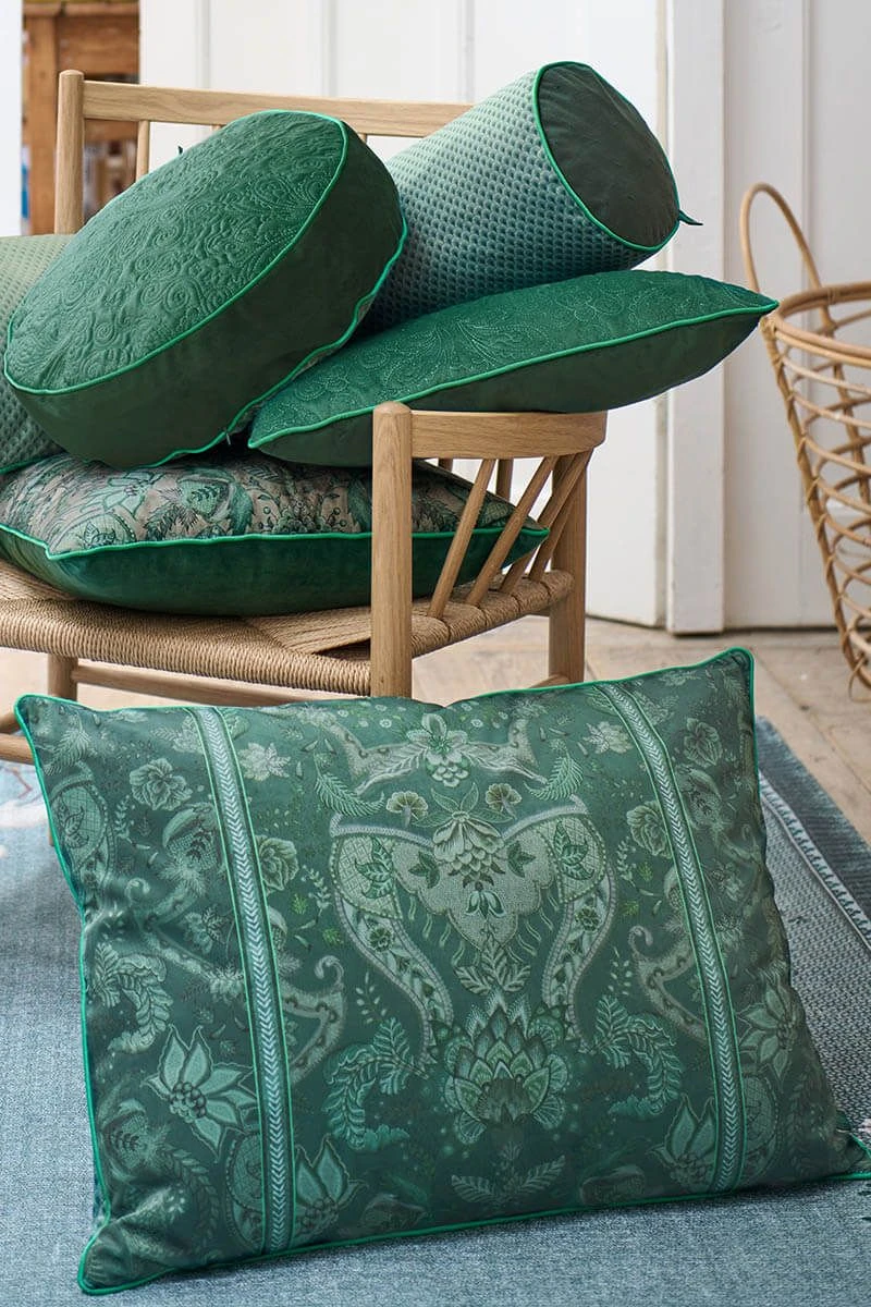 Cushion Kyoto Festival Dark Green 2 Cushion Kyoto Festival Dark Green - Image 2