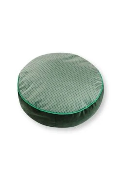Cushion Round Quiltey Days Dark Green 16 Cushion Round Quiltey Days Dark Green -Chic Nest Deals Store 51.040.363 02