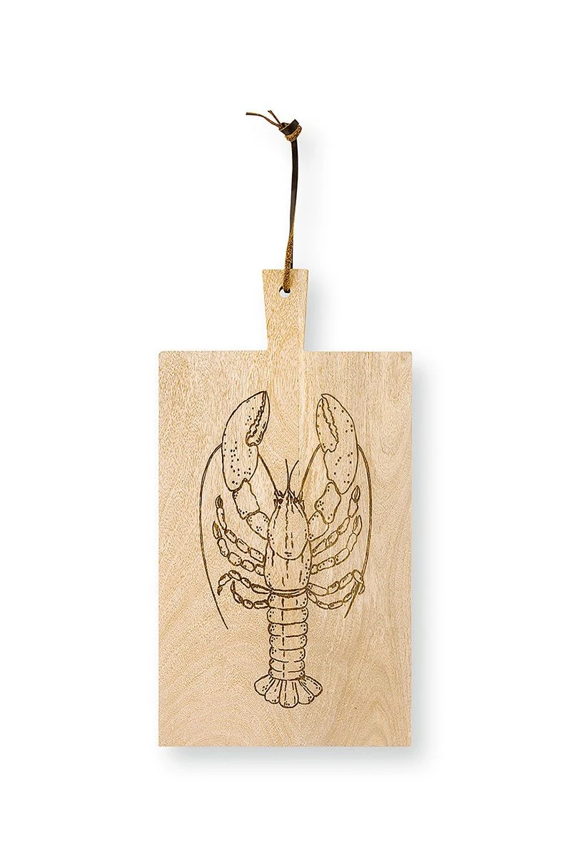 Wooden Tray Rectangular Lobster 1 Wooden Tray Rectangular Lobster