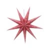 Star Lampion Paper Red 110cm