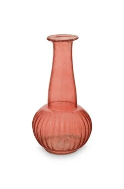 Set/3 Vases Glass Pink S 18 Set/3 Vases Glass Pink S -Chic Nest Deals Store 51.102.051 5