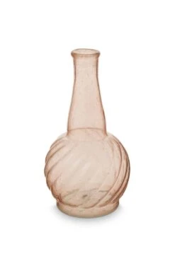 Set/3 Vases Glass Pink M 18 Set/3 Vases Glass Pink M -Chic Nest Deals Store 51.102.052 5