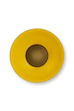 Metal Vase Yellow 32cm 6 Metal Vase Yellow 32cm -Chic Nest Deals Store 51.102.061 02