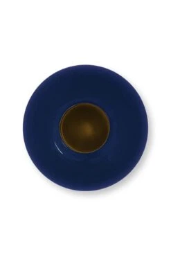 Metal Vase Dark Blue 23 Cm -Chic Nest Deals Store 51.102.062 02