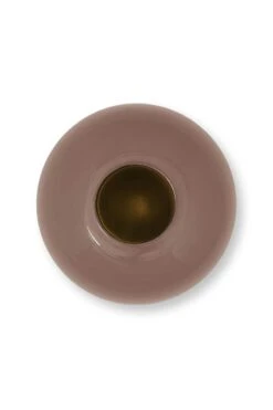 Metal Vase Brown 23cm 5 Metal Vase Brown 23cm -Chic Nest Deals Store 51.102.065 02