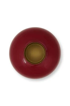 Metal Vase Dark Red 32cm -Chic Nest Deals Store 51.102.066 02