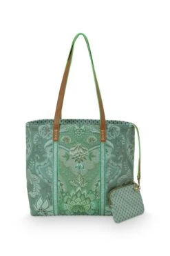 Shopper Medium Kyoto Festival Green -Chic Nest Deals Store 51.273.291bs