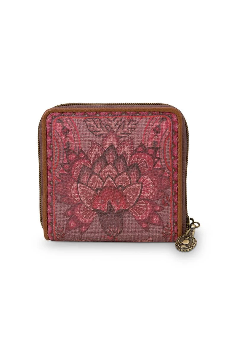 Wallet Square Kyoto Festival Dark Pink 4 Wallet Square Kyoto Festival Dark Pink - Image 4