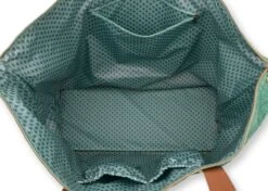 Tote Bag Velvet Quiltey Days Green -Chic Nest Deals Store 51.273.316 3