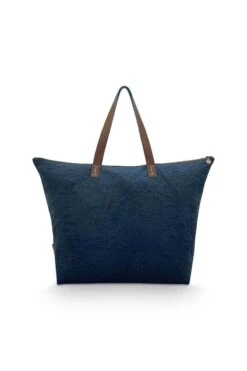 Tote Bag Velvet Quiltey Days Blue -Chic Nest Deals Store 51.273.337 02