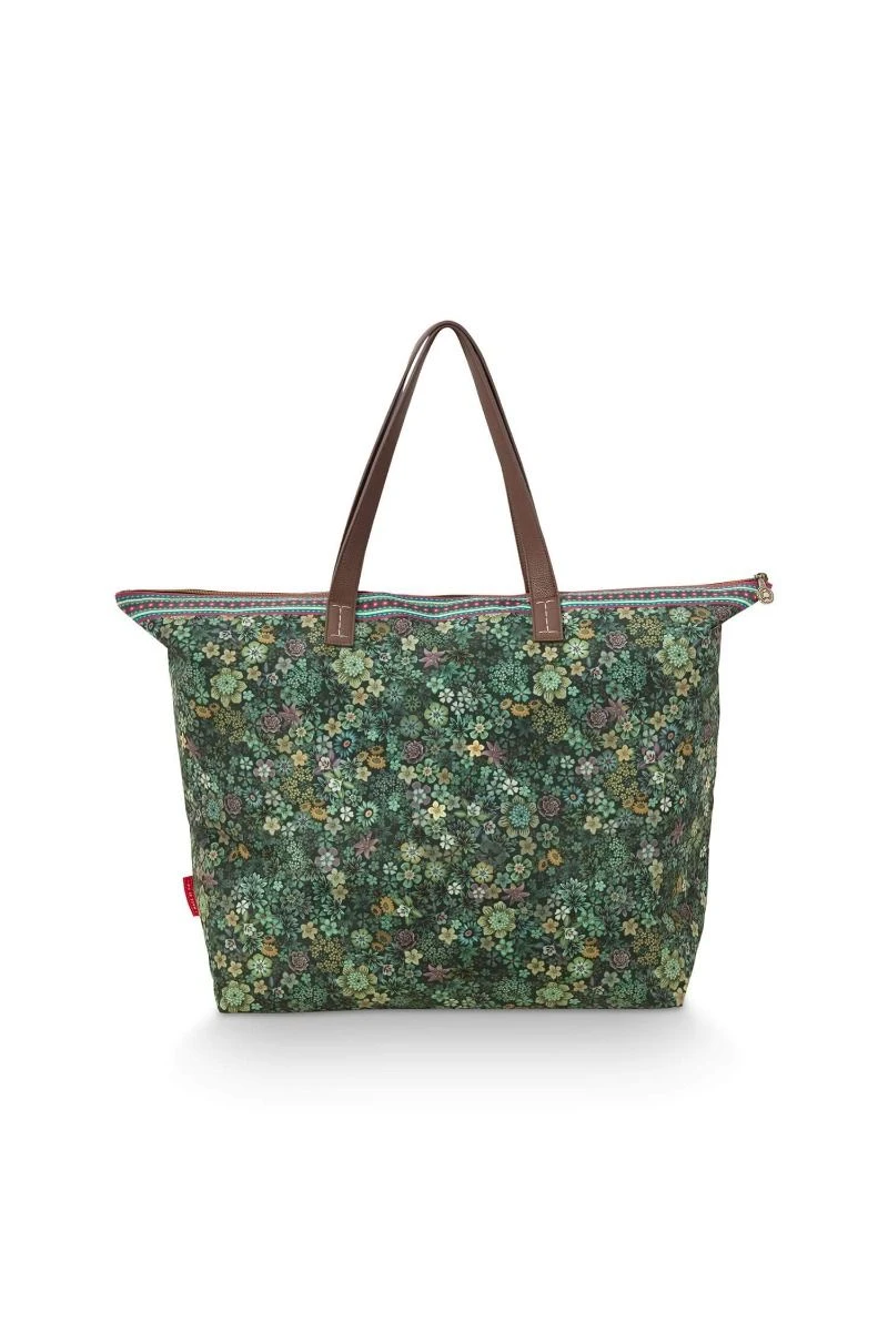 Tote Bag Tutti I Fiori Green 3 Tote Bag Tutti I Fiori Green - Image 3