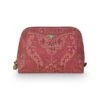 Cosmetic Bag Triangle Medium Kyoto Festival Dark Pink