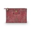 Cosmetic Pouch Medium Kyoto Festival Dark Pink